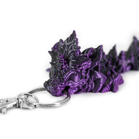 3D Printed Keychain | Dragon Figurine | Many Vibrant Colors | Backpack Bling | Made in Holdrege, NE | Black Sheep Productions LLC