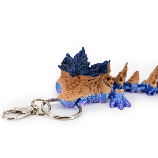 3D Printed Keychain | Dragon Figurine | Many Vibrant Colors | Backpack Bling | Made in Holdrege, NE | Black Sheep Productions LLC