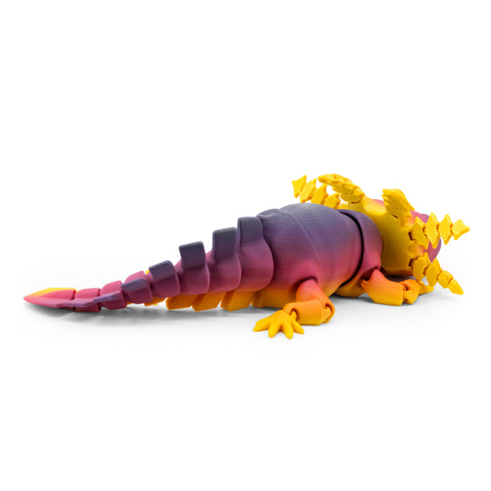 Sunset Axolotl Figurine