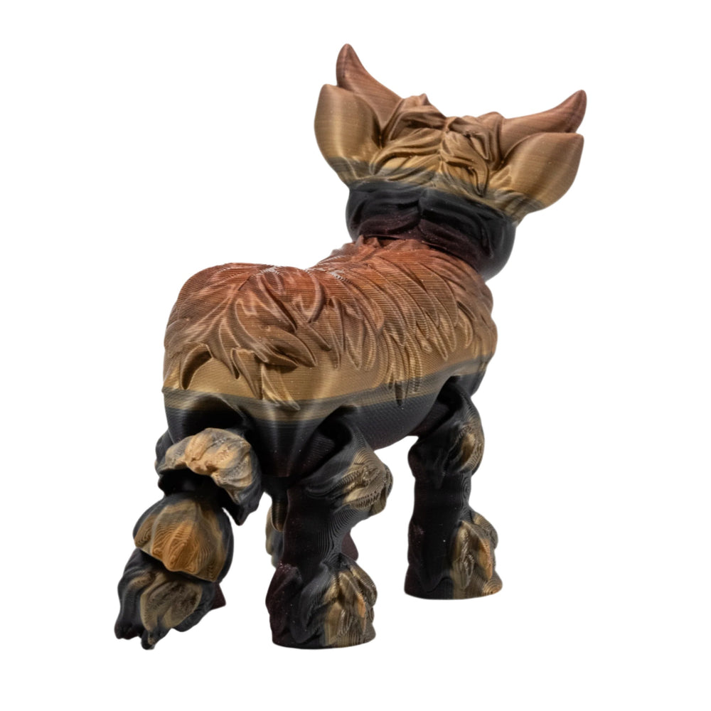 Brown 3D Printed Highland Cow