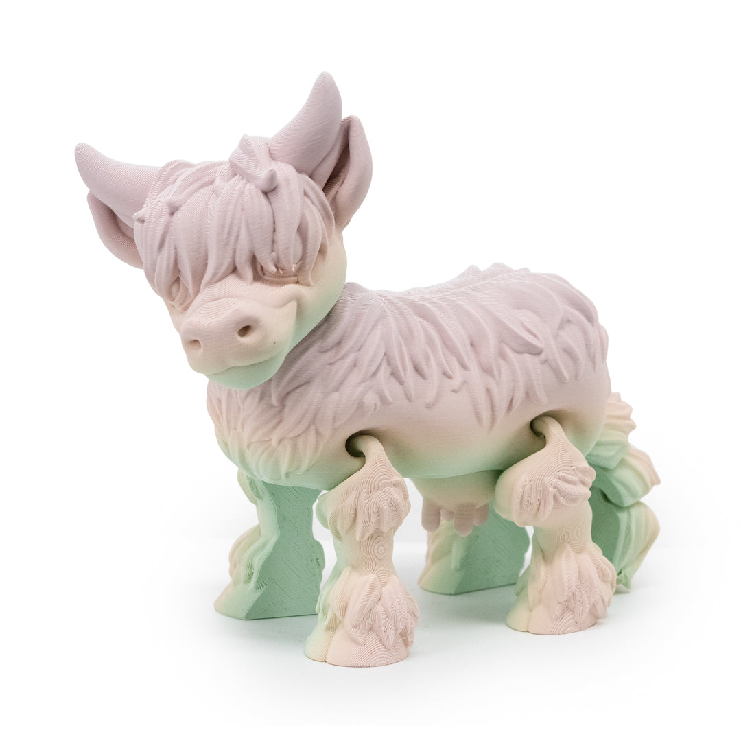 Sorbet 3D Printed Highland Cow