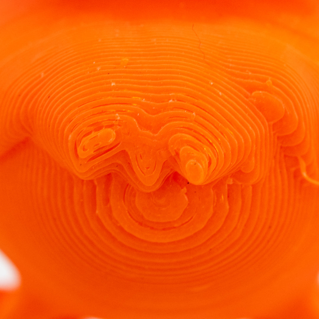 Orange 3D Printed Sloth