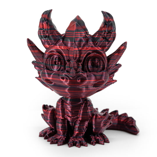 Licorice 3D Printed Dragon Hatchling