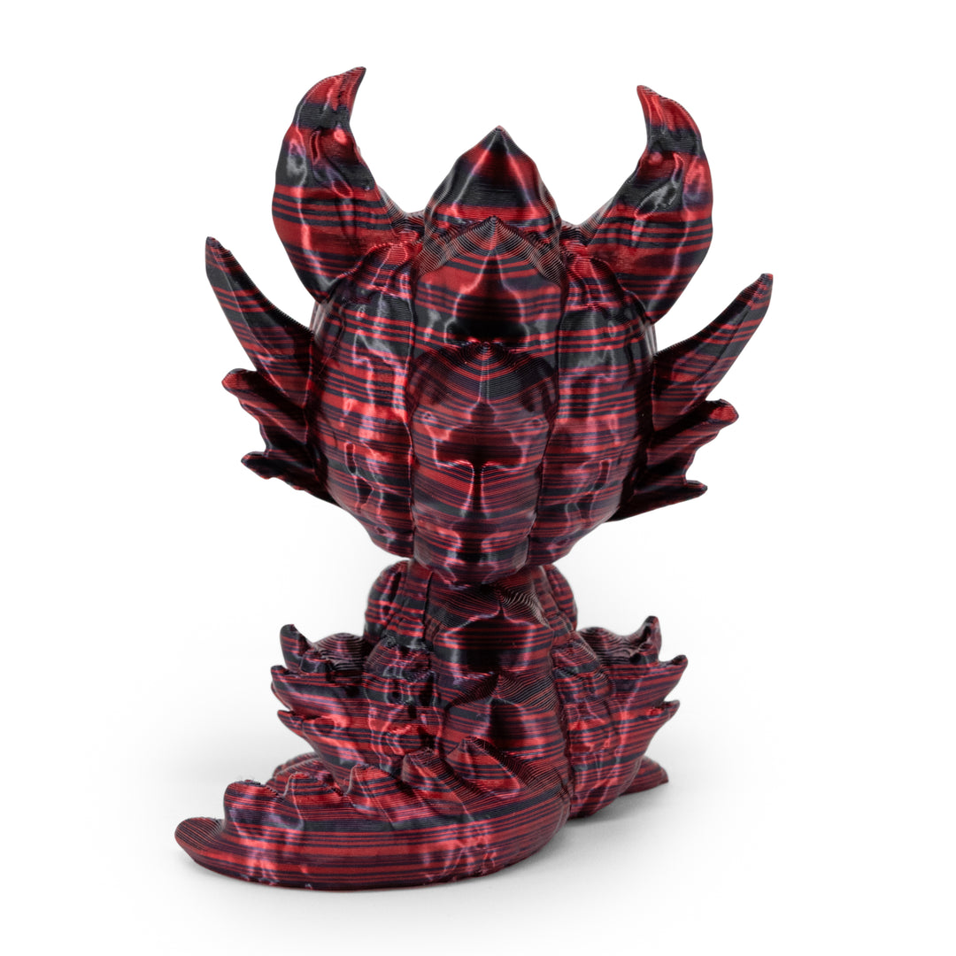 Licorice 3D Printed Dragon Hatchling