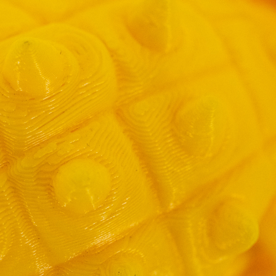 Yellow 3D Printed Ankylosaurus