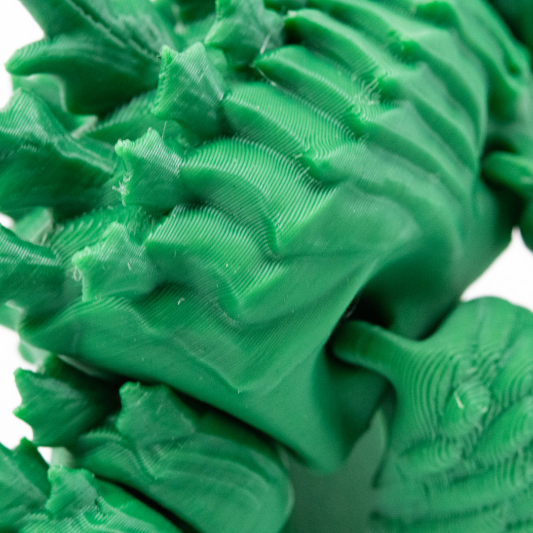 Green 3D Printed Godzilla