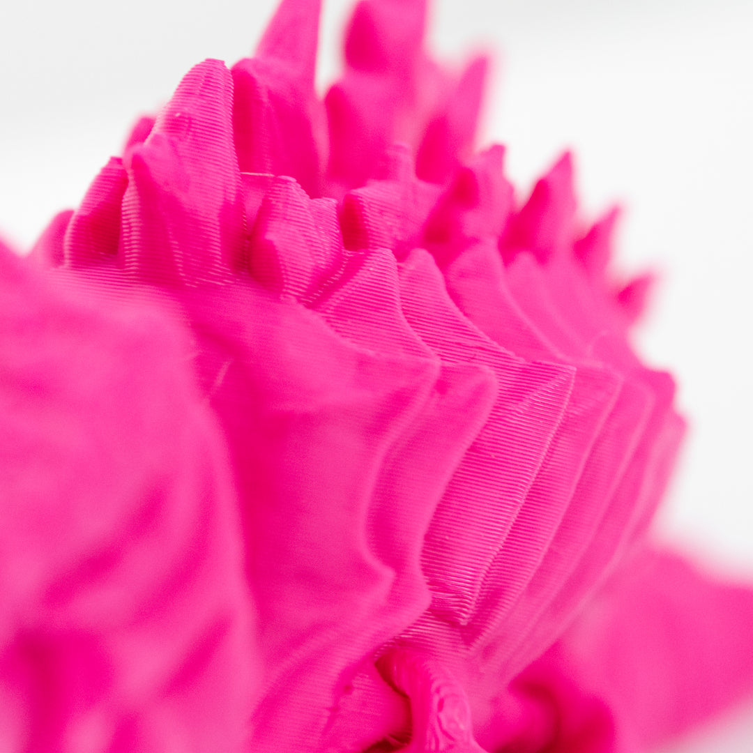 Hot Pink 3D Printed Godzilla