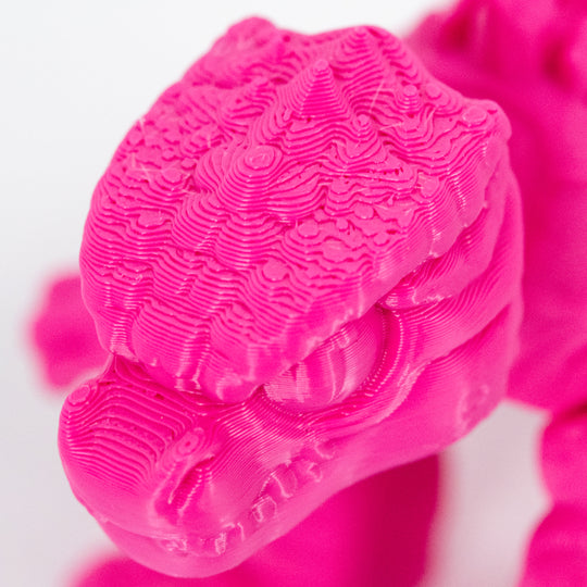 Hot Pink 3D Printed Godzilla