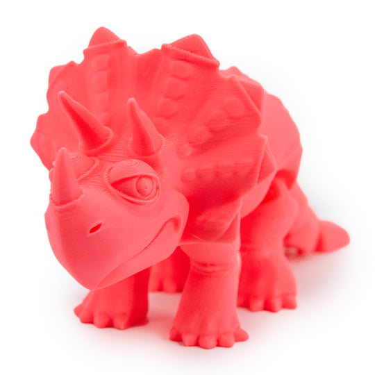 3D Printed Dinosaur | Articulated Flexible Triceratops | Fun Toy For Kids with Anxiety | Made in Holdrege, NE | Black Sheep Productions LLC