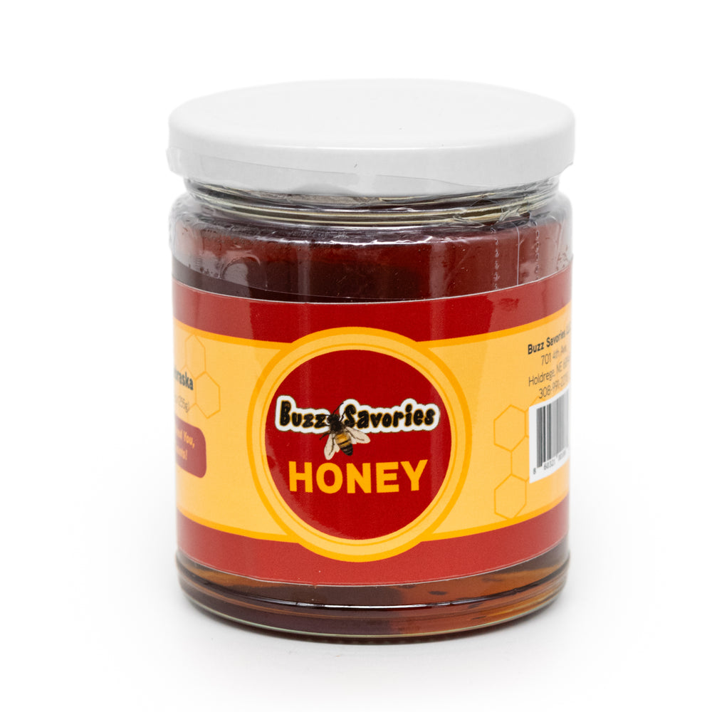 Honey | Pack of 3 | 9 oz. Jar | All Natural | Locally Sourced Honey | Drizzle On Toast For Sweet Morning Meal | 100% Nebraska Honey