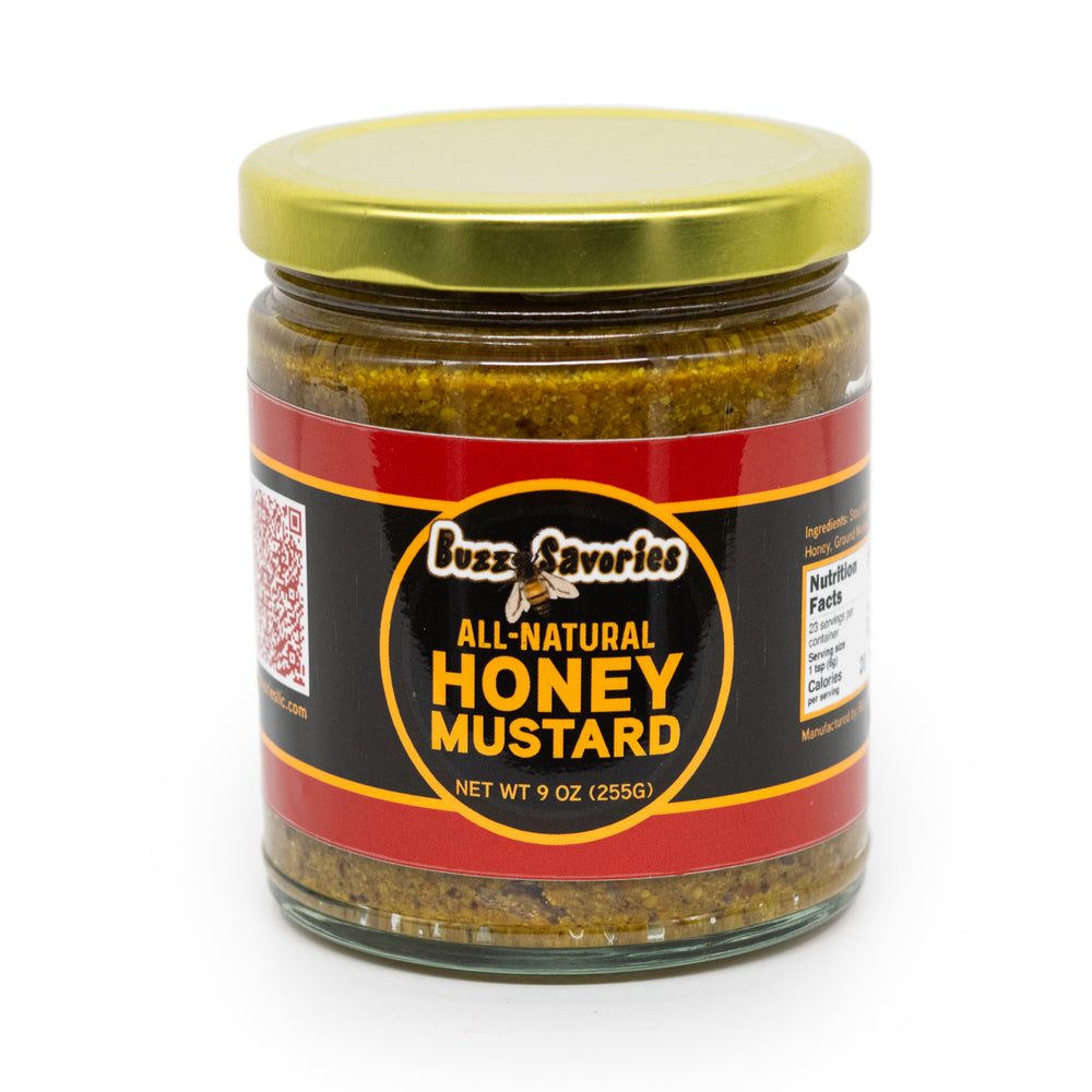 Honey Mustard | 9 oz. Jar | Pack of 3 | All-Natural Ingredients | Delicious Blend Of Turmeric, Allspice, Ground Mustard, & Honey | Use As A Marinade, Dip, Or Spread