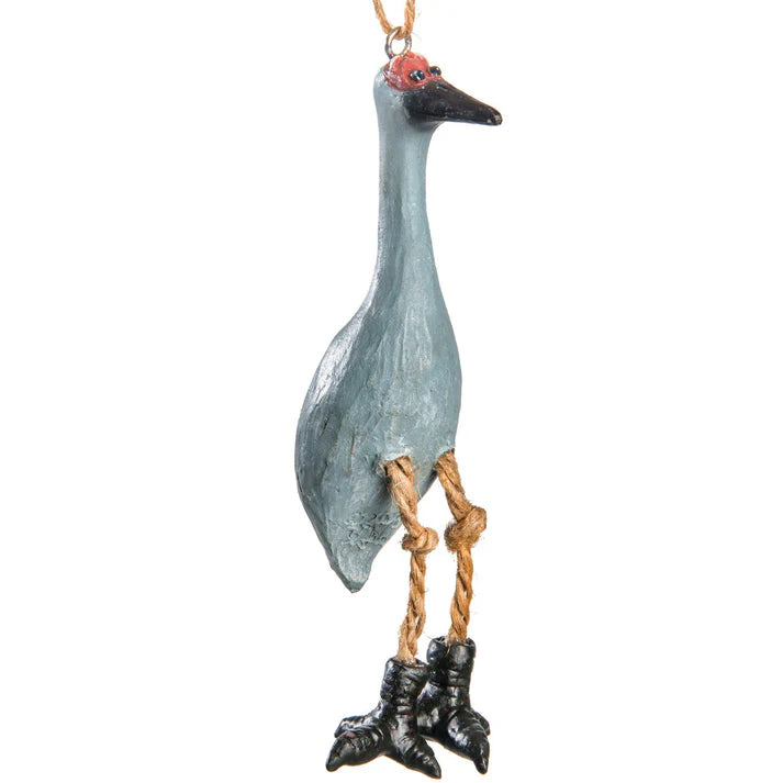 Sandhill Crane Ornament