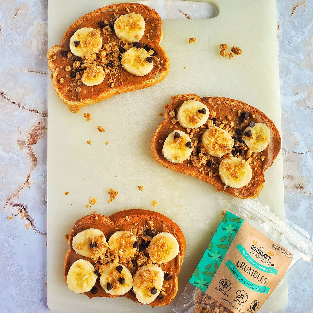 Cinnamon Vanilla Almond Crumbles | The Gourmet Granola