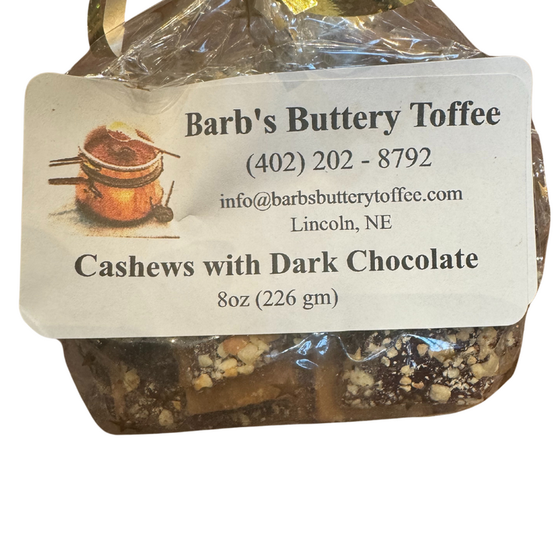 Homemade Toffee | Dark Chocolate | Barb&