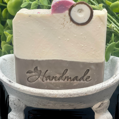 Hand Crafted Artisan Bar Soap | Hawaiian Tropic Scent | Natural Ingredients | Made in Small Batches |  5.3 oz.