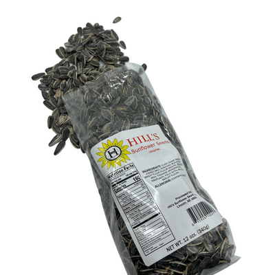 Roasted Sunflower Seeds to Eat | Half Salt | 12 oz. bag