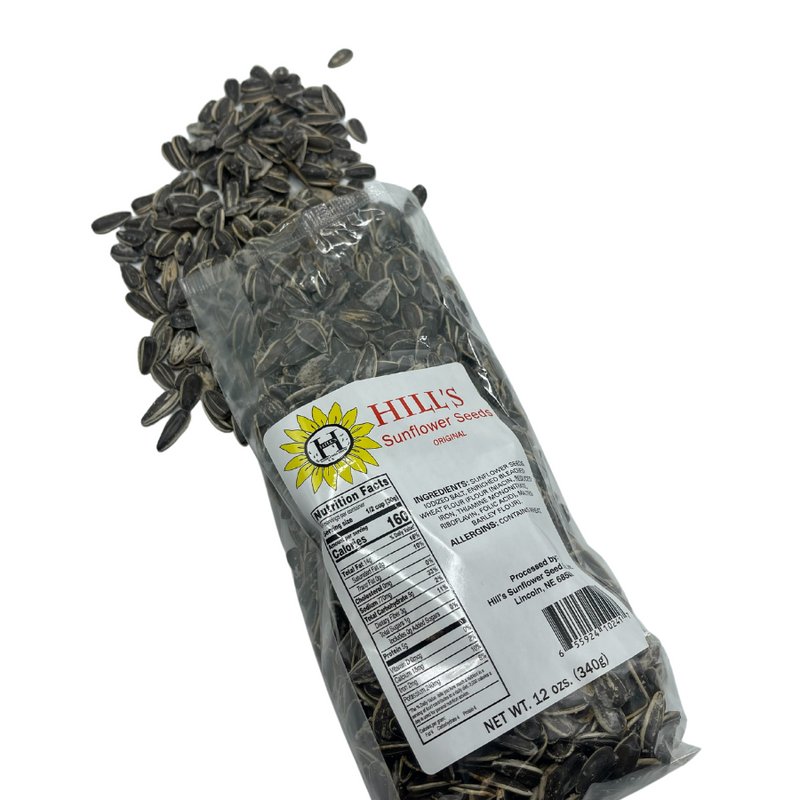 Roasted Sunflower Seeds to Eat | Half Salt | 12 oz. bag | 2 Pack | Shipping Included