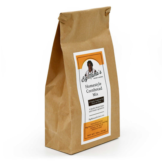 Homestyle Cornbread Mix | 16 oz | Big Mama's Kitchen & Catering