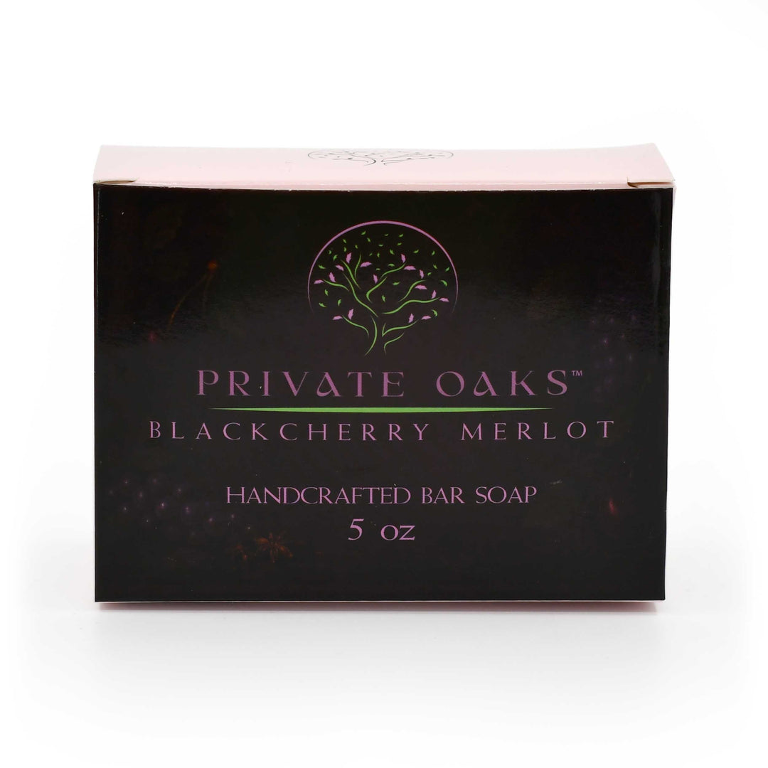 Black Cherry Merlot Bar Soap | 5 oz | Private Oaks Soap Co.