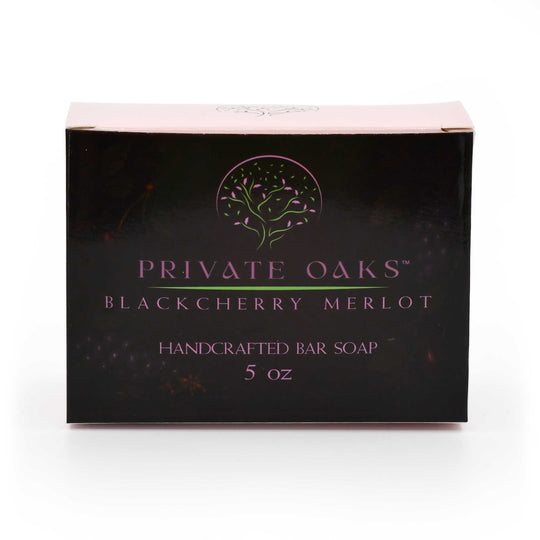 Black Cherry Merlot Bar Soap | 5 oz | Private Oaks Soap Co.