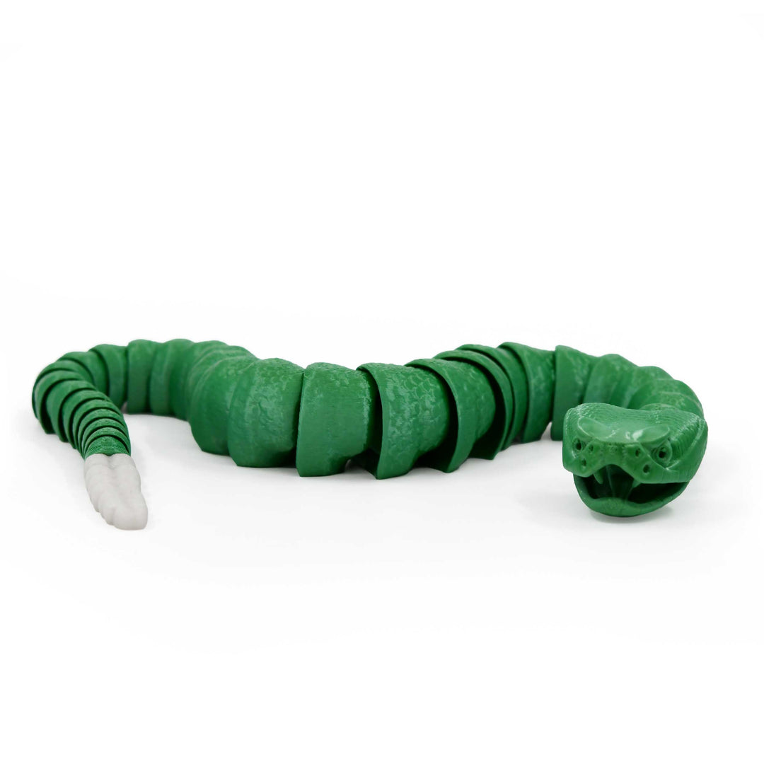 3D Printed Fidget Rattlesnake | Multiple Colors | Black Sheep Products LLC