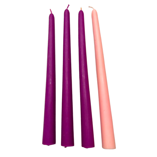 Advent Candles | Unscented | Blended Light