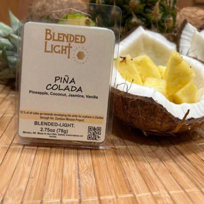 Pina Colada Wax Melts | 2.75 oz. | Delightful Pineapple, Coconut, Jasmine, & Vanilla Blend | Fruity, Sweet Aroma | Wickless | Designed For Wax Warmers | Create A Tropical Paradise In Your Home