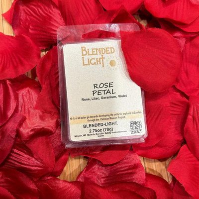 Rose Scented Wax Melts | 2.75 oz. | Pleasant Blend Of Rose, Lilac, Geranium, & Violet | Fresh Floral Aroma | Wickless | Perfect For Wax Warmers | Creates A Comforting Atmosphere