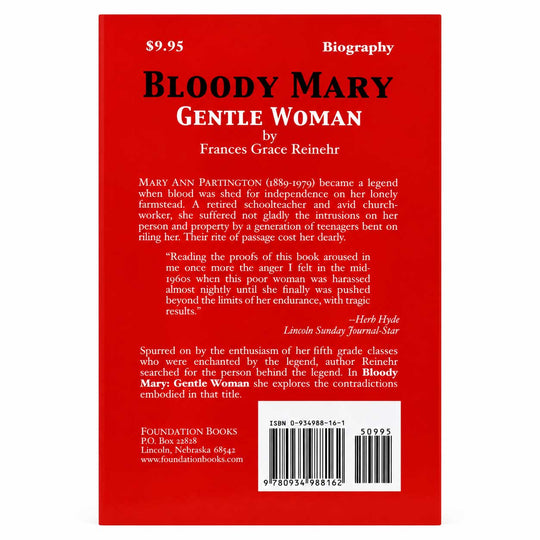 Bloody Mary Gentle Woman By Frances Grace Reinehr | Paperback | Lee Booksellers