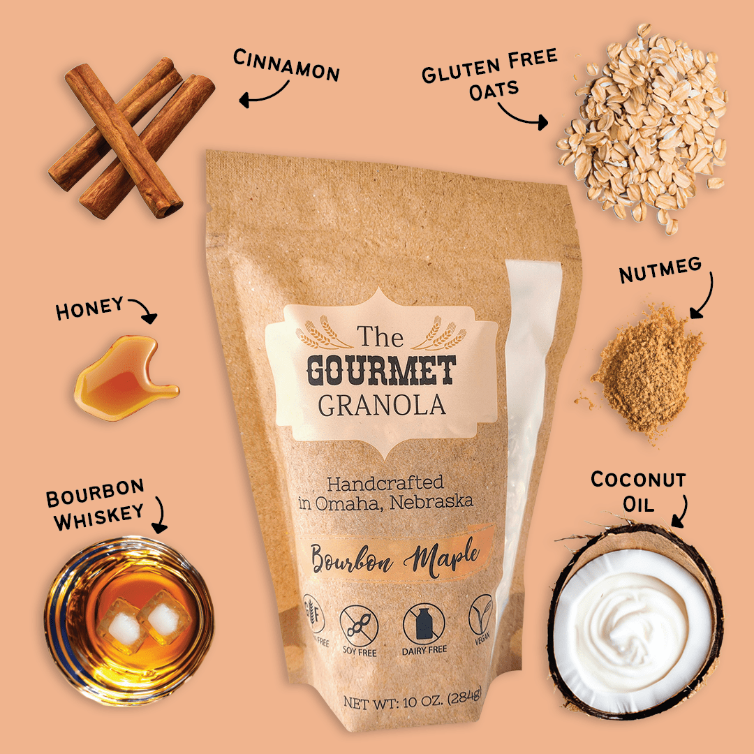 Bourbon Maple Granola | The Gourmet Granola