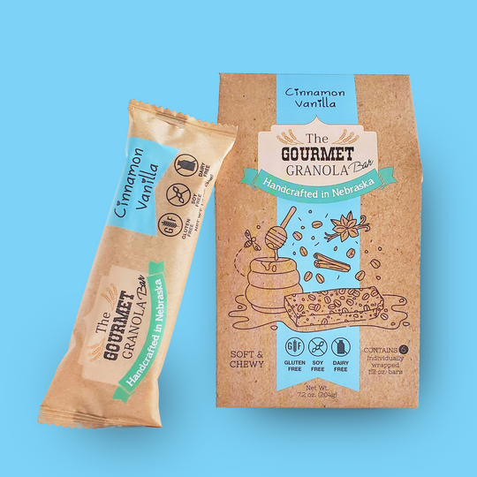 Cinnamon Vanilla Granola Bars | The Gourmet Granola