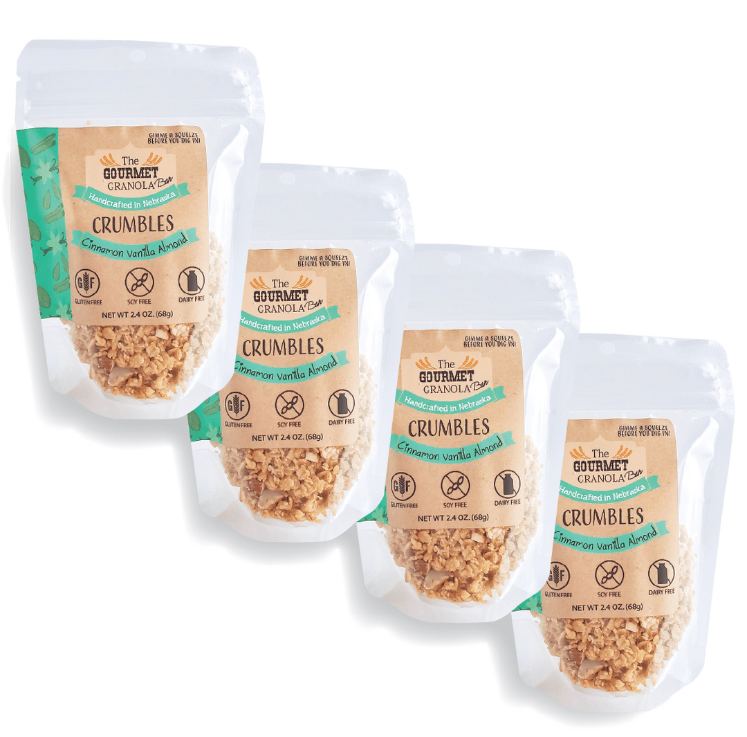 Cinnamon Vanilla Almond Crumbles | The Gourmet Granola