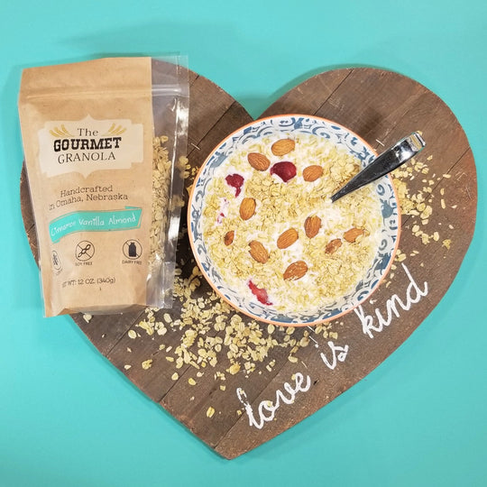 Cinnamon Vanilla Almond Granola | The Gourmet Granola