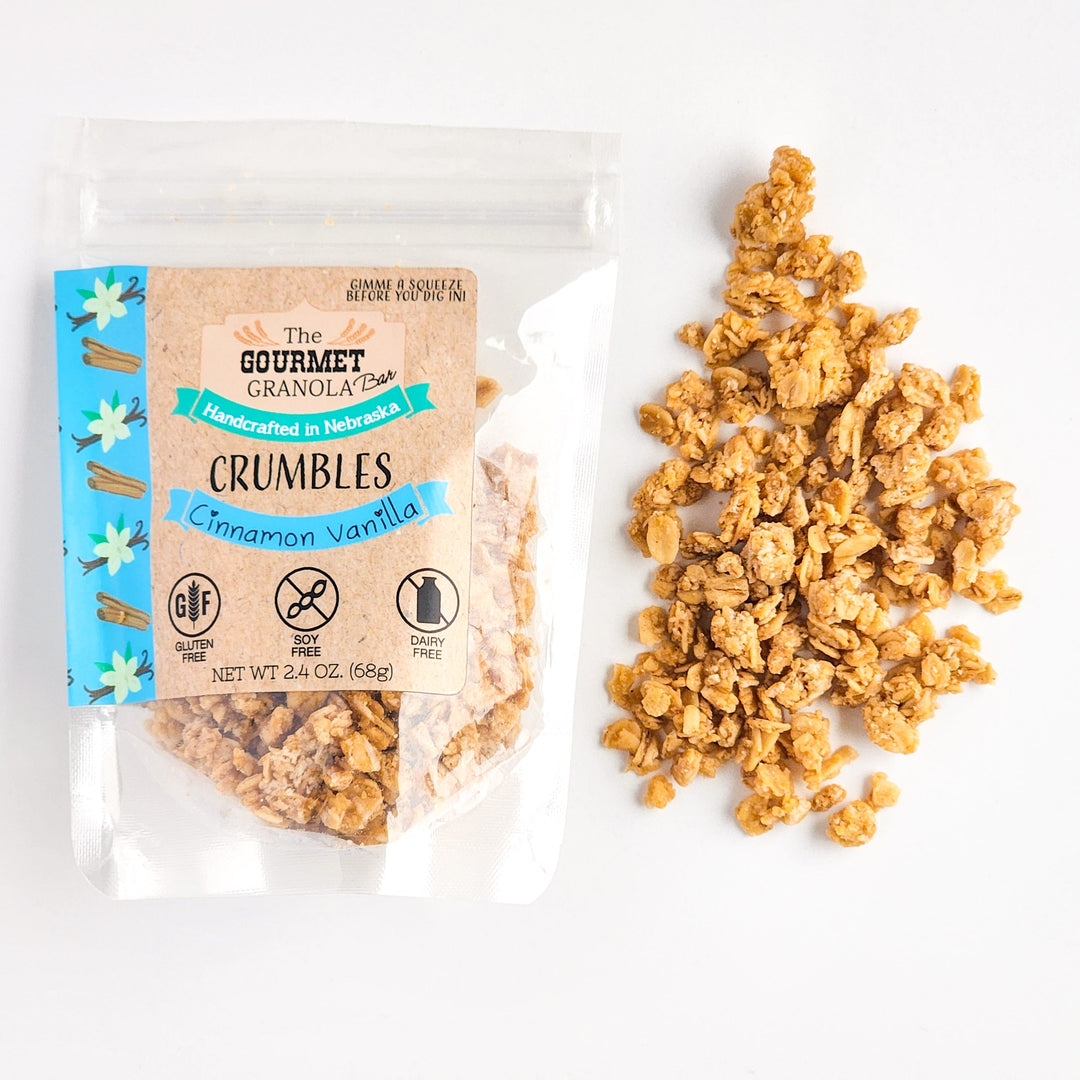 Cinnamon Vanilla Crumbles | The Gourmet Granola