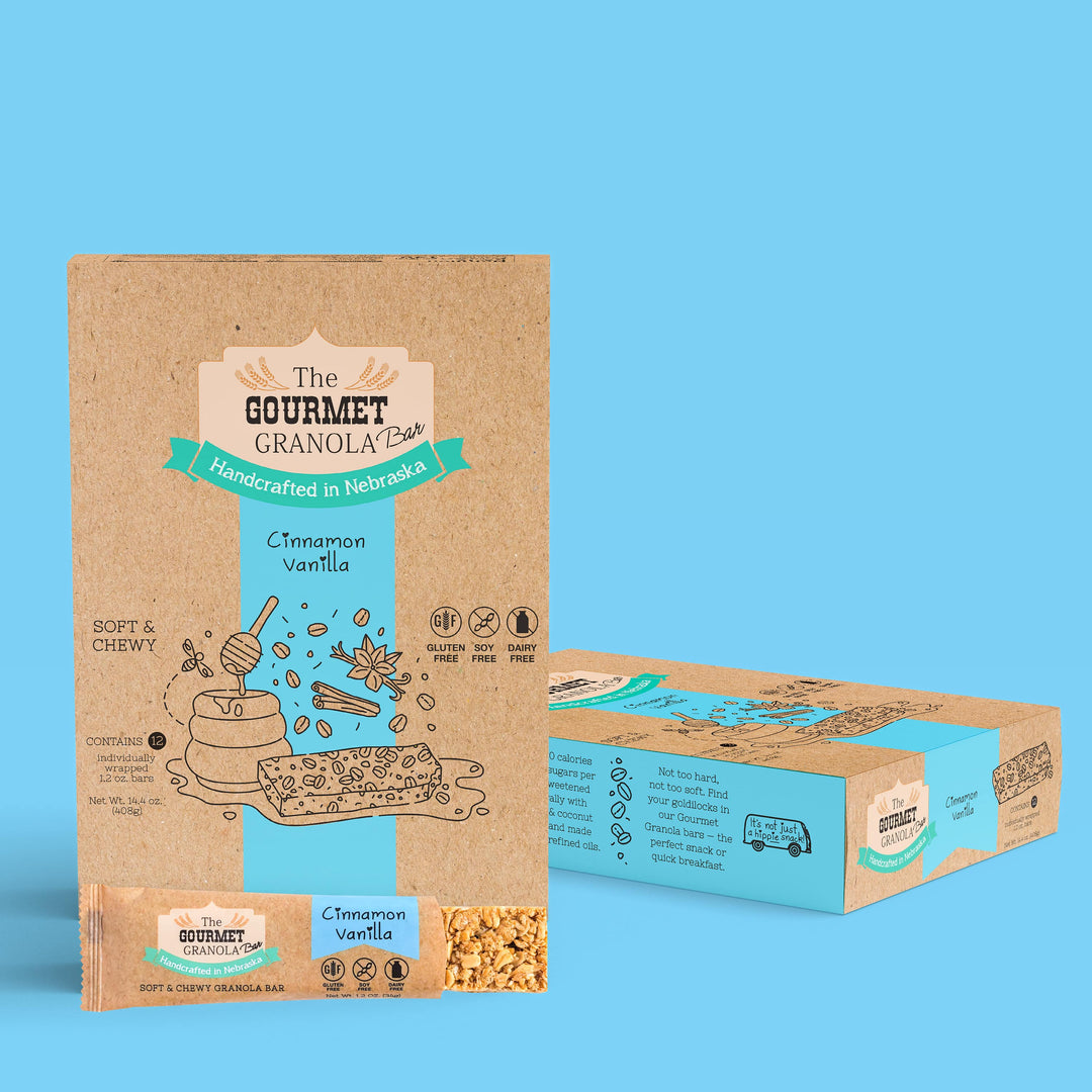 Cinnamon Vanilla Granola Bars | The Gourmet Granola