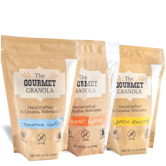 Granola 3 Bag Bundle - Best Sellers | The Gourmet Granola