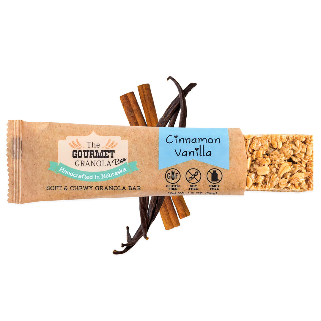 Cinnamon Vanilla Granola Bars | The Gourmet Granola
