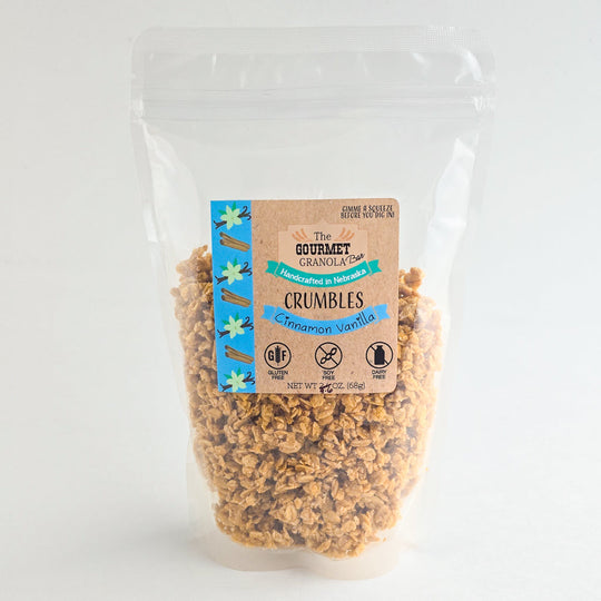 Cinnamon Vanilla Crumbles | The Gourmet Granola