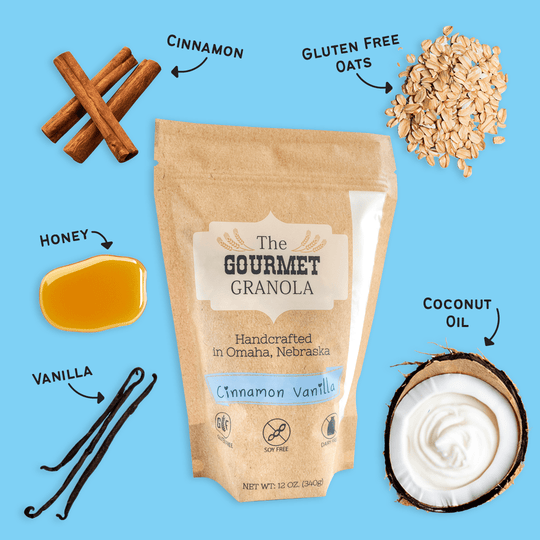 Cinnamon Vanilla Granola | The Gourmet Granola