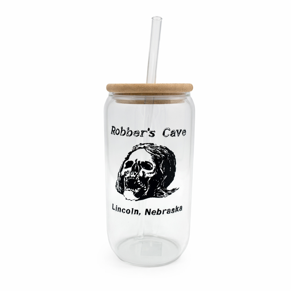 Robber's Cave Glass | 16 oz | Multiple Designs | Robber's Cave