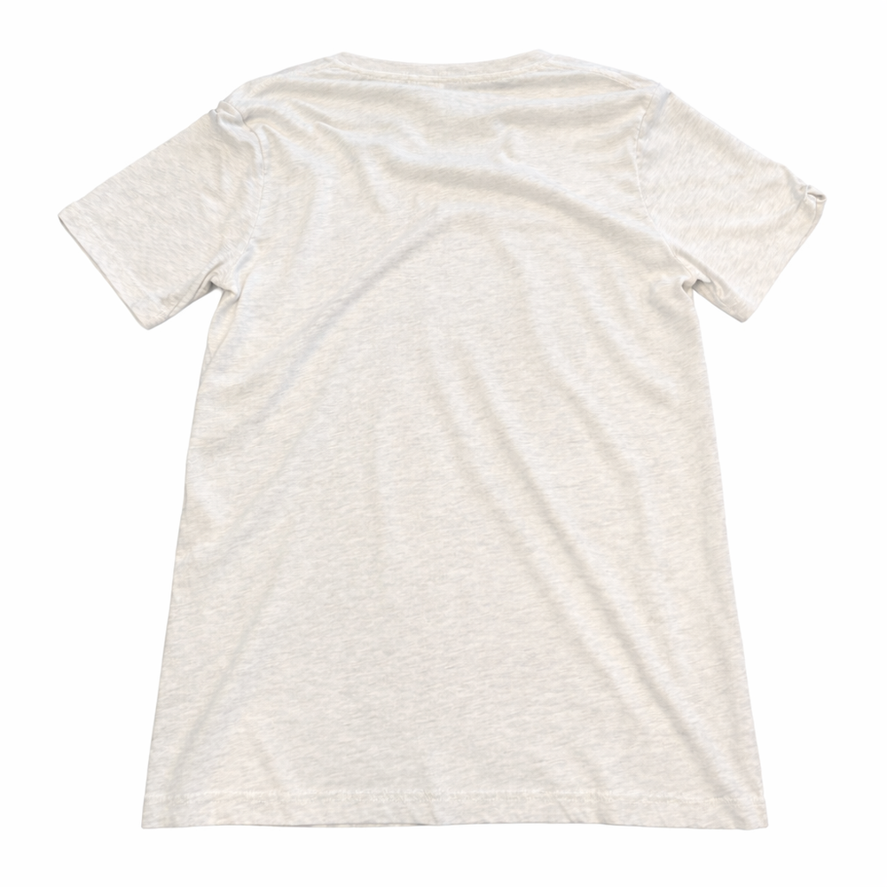 Gray t-shirt on a white background