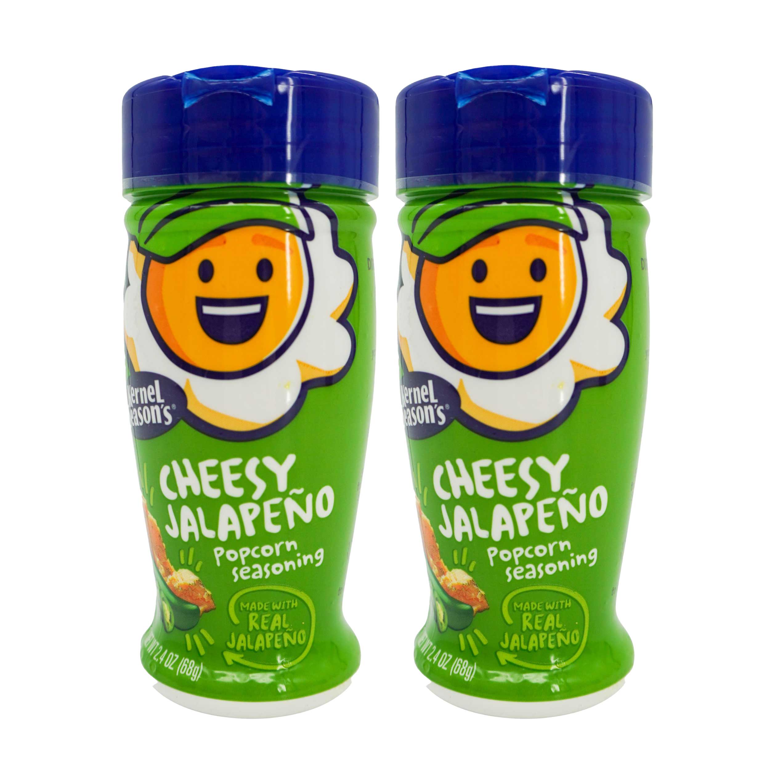 Cheesy Jalapeño Popcorn Seasoning | Pack of 2 | 2.85 oz | Popcorn