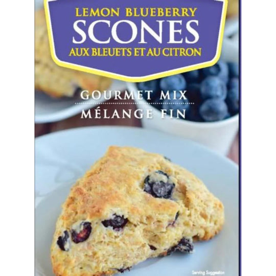 Lemon Blueberry Scone Mix | 15 oz. Box | Delicious Flaky, Buttery Outside With A Burst Of Citrus & Blueberry On The Inside | 4 Pack | Shipping Included | Easy to Bake | Perfect Breakfast, Snack, and Dessert | Nebraska Scone Mix | CK452