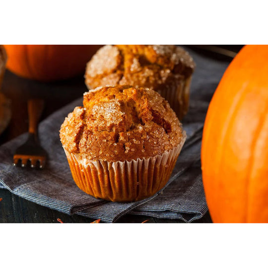 Pumpkin Muffin Mix | 14 oz. Box | Perfect Balance Of Pumpkin, Spice, & Cake | 4 Pack | Shipping Included | Light, Fluffy, & Moist | Favorite Fall Pastry | Easy to Bake | Nebraska Muffin Recipe | Delicious With Butter, Jam, or Jelly