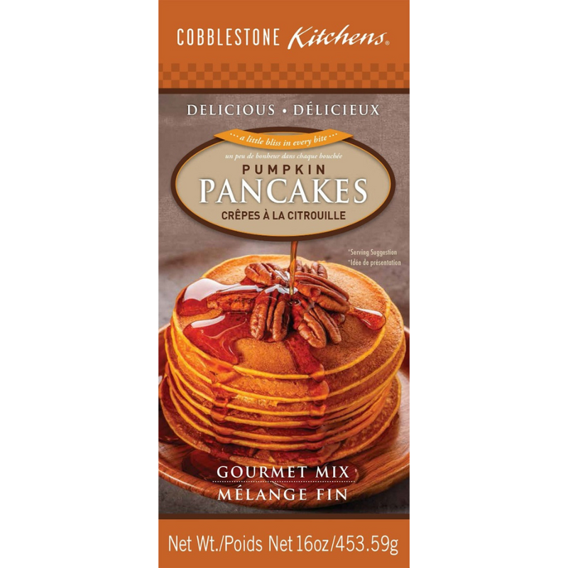 Pumpkin Pancake Mix | 16 oz. Box | Pumpkin Twist On Traditional Pancakes | Perfect Balance Of Pumpkin & Spice | 6 Pack | Shipping Included | Nebraska Made | Comfort Pastry | Can Be Enjoyed During Any Season