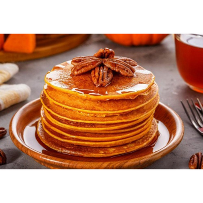 Pumpkin Pancake Mix | 16 oz. Box | Soft, Buttery Pancakes With Natural Pumpkin Flavor | 4 Pack | Shipping Included | Top With Butter & Maple Syrup | Twist On Classic Pancake Mix | Nebraska Pancake Mix | Can Be Enjoyed During Any Season