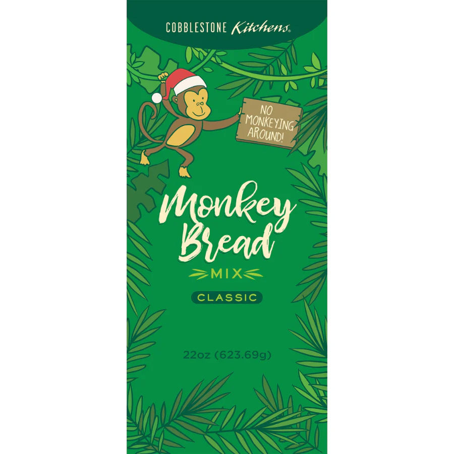 Monkey Bread Mix | 22 oz. Box | 2 Pack | Shipping Included | Cinnamon, Buttery, Gooey | Cobblestone Kitchen