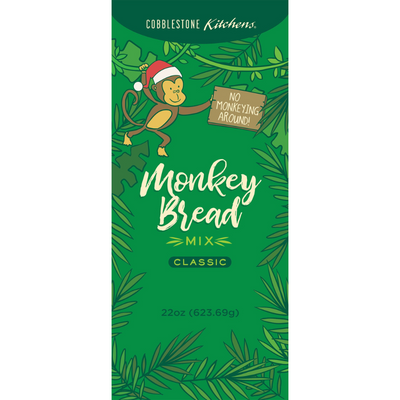 Monkey Bread Mix | 22 oz. Box | Buttery, Cinnamon, Sweet, Gooey Pull Apart Pastry | Everyone's Favorite Breakfast | 2 Pack | Shipping Included | Soft & Fluffy | Nebraska Monkey Bread Mix