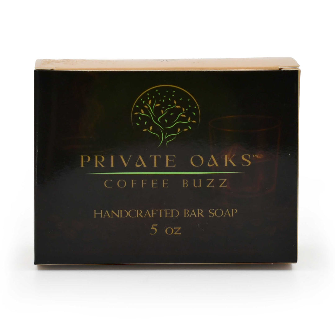 Coffee Buzz Bar Soap | 5 oz | Private Oaks Soap Co.
