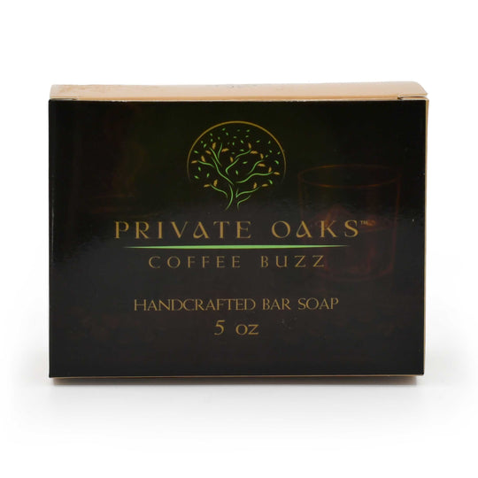 Coffee Buzz Bar Soap | 5 oz | Private Oaks Soap Co.
